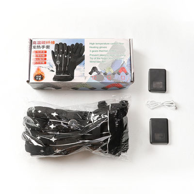 OEM/ODMの電気熱スノーモービルの手袋は冬の手袋を冬の屋外のキャンプのための1つのサイズ熱した