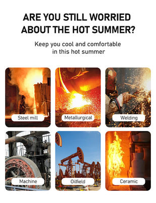 調節される空気はファンの紫外線証拠のジャケットが付いている夏の日焼け止めの空気調節の衣類の冷却のベストに着せる