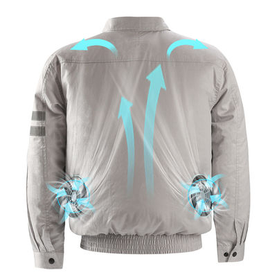 5Vファンによって冷却されたジャケットの空気は服装均一3XL 4XLのサイズを調節した