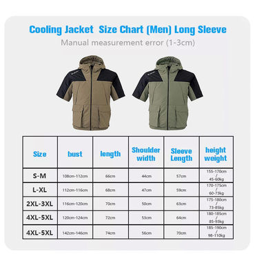 OEMの不足分の袖の空気は2つのファンの空気調節のTシャツが付いているワイシャツを調節した