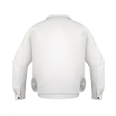 6700mAh空気はWorkwearのジッパーの空気によって調節された冷却のジャケットを調節した
