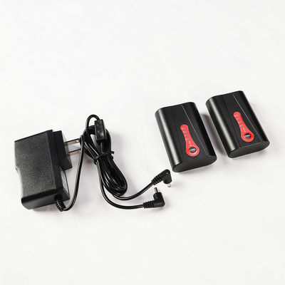 再充電可能な18650熱くする手袋電池7.4v 2600mAh 4青いLEDs