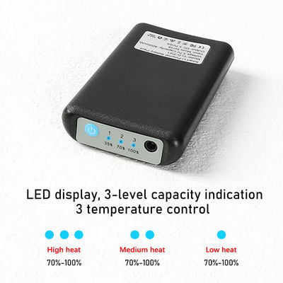 グレー 4000mAh バッテリー加熱ストッキング 3 温度。 Gears 加熱圧縮ソックス