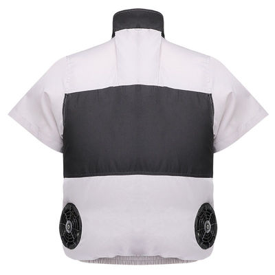 6700mAh電池との薄い灰色の黒い冷却ファンのベストS/M/L/XL/XXL/XXXL Optinal